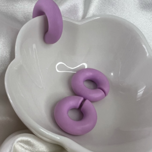 Earcuff Silicona Lila